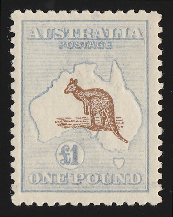 Lot 758 - Australia KANGAROOS 1915-27 THIRD WMK -  Status International Status International - Sale 386