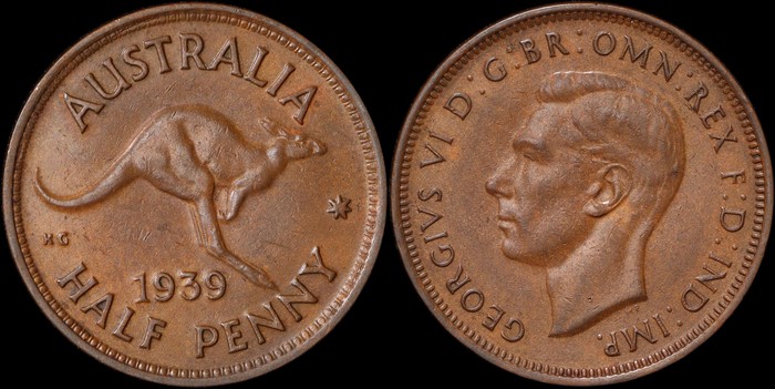 Lot 11444 - AUSTRALIA COINS halfpennies -  Status International Status International Coins & Banknotes Auction 381