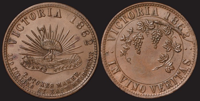Lot 12297 - AUSTRALIA COINS australasian  tokens -  Status International Status International Coins & Banknotes Auction 381