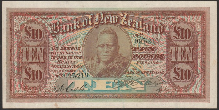Lot 13779 - world  banknotes New Zealand -  Status International Status International Coins & Banknotes Auction 381