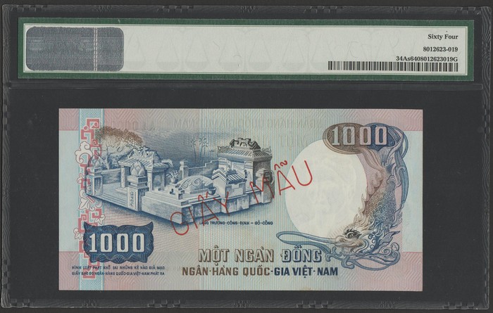Lot 13906 - world  banknotes vietnam - south -  Status International Status International Coins & Banknotes Auction 381