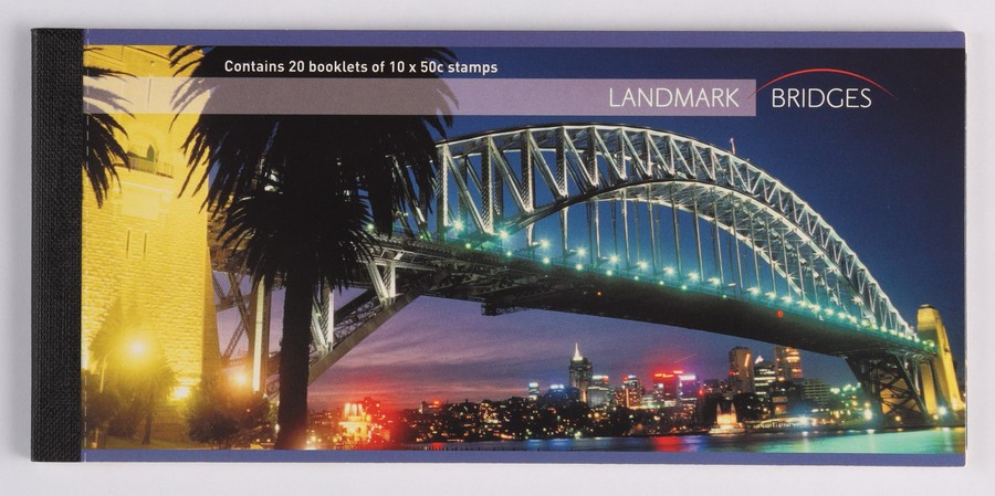 AUSTRALIA 2004 Bridges $100 Cheque Rare book general $5 x barcode 20 shipfree