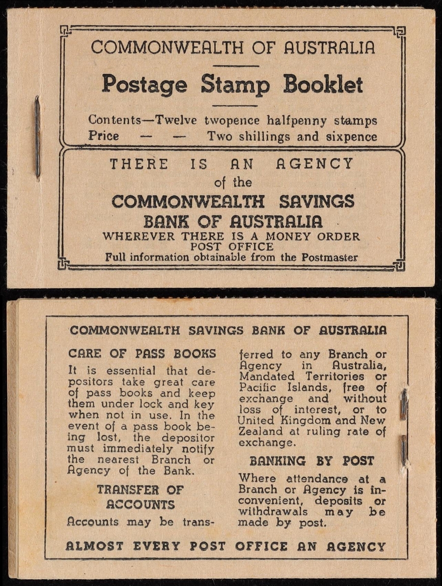 AUSTRALIA 1942 KGVI 2 6 booklet. MNH £110. Max 78% OFF Pfr . cat SB28 B Over item handling ☆ SG