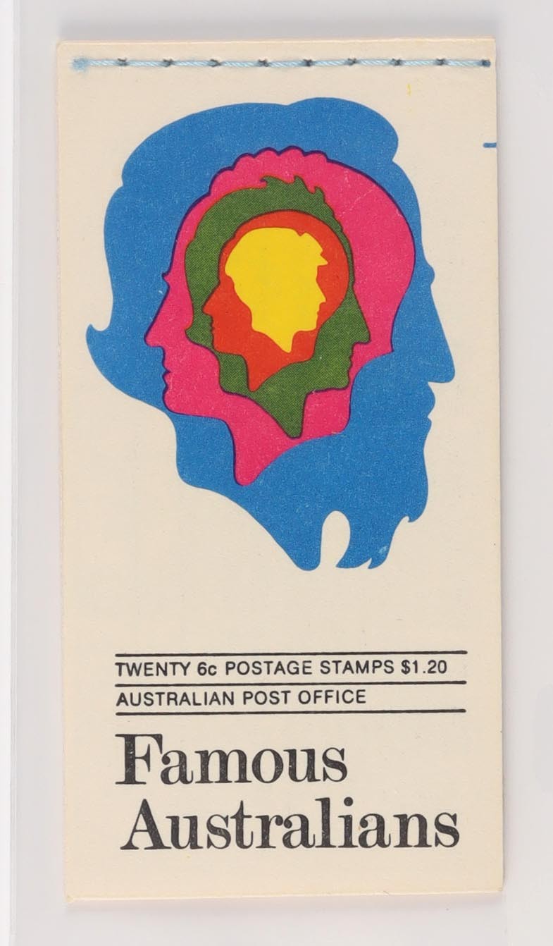 AUSTRALIA booklet 1970 Famous Australians excellence N71 2. M Year-end annual account edition $1.20