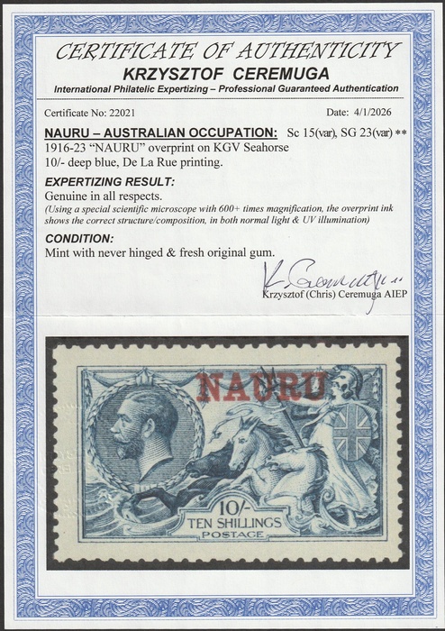 Lot 2907