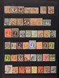 1850s-1935 Australian States, Kangaroos and KGV collection/accumulation in stockbook and hagners. Noted QLD 1882 QV 2/- and 2/6 Specimen, Tasmania 1857 4d blue imperf, Kangaroos to 2/- 3rd wmk, some varieties, KGV &frac12;d to 1/4d including 1/4d single wmk (3), 1/4d CofA wmk (8), some shades including 4d lemon-yellow, few varieties. SG cat &pound;2,000+. ACSC cat $3,000+. Mainly G-VFU, some mixed condition. (850+)