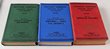 1950s SG Catalogue trio with 1956 Part One - British Empire, 1947 Part Two - Europe & 1951 Part Three - Foreign Countries (America, Asia, Africa). A neat trio, mostly VGC.