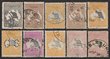 1914-70s totally disorganised collection/accumulation on pages and Vario pages. Kangaroos (100s) to 10/- (3) including 1st wmk 4d, 5d, 9d CTO, 2/-, 5/ (5/- grey is aniline)-; 2nd wmk 2/- & 5/-; 3rd wmk to 5/-. Noted 2d deep grey aniline, unusual shade. KGV to 1/4 including 4&frac12;d Die II CTO, and M to 4d. Various 1930s commemoratives including 1934 Victoria Centenary set, 1934 Macarthur set, 1935 ANZAC set and 1938 NSW Sesqui. Noted several contemporary used imprint pairs including 1935 2d AN