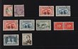 Collection/accumulation 1913-90s in 3 large s/books mostly used. Inc Kangaroos 1st wmk 4d (7), 5d (3), 2nd wmk 9d, 1/-, 3rd wmk inc 2/- brown, 5/- (2 ea), SM 6d opt OS (2), CofA 10/- GU, single wmk to 1/4 low value extras, SM perf 14 inc 4d olive (20), 1/4, SM perf 13&frac12; inc 4&frac12;d violet Die II CTO, Kingsford Smith 2d, 3d opt OS 3 sets CTO and 2d CTO, 1931 6d sepia Airmail (8), 1932 1/- Lyre opt OS (4) G/FU, 1932 5/- Bridge CTO, 1934 VIC Cent perf 10&frac12; G/FU. 5 sets perf 11&frac12
