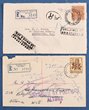 Covers: Unclaimed markings 1920s-90s of Melbourne & suburbs, amazing collection of covers, organised by suburb & date, now somewhat mixed, occasional m/s markings, but vast majority showing diff steel or rubber unclaimed, unknown, not known, left address, return to sender type markings, stated to be all diff apart from a few showing h/s in diff colour. Good range all periods but very strong in often short lived h/s of the 1950s-70s, must have taken decades to accumulate. Generally F-VF strikes.