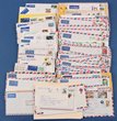 Covers - Decimal accumulation 1960s-90s & a few later inc International Post, mainly airmail to Denmark inc a few postcards, lots of diff solo frankings, also Paintings $10 & $2 on 1986 Overseas Telegram form. (150)