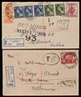 Covers - Instructional Markings - Registered 'Out of Course', selection of 1940s-50s covers with a variety of cachets inc Launceston 'OR/TP PAY', Irregularly Posted, Supposed to Contain Coin/Money/Valuable Enclosure, 'Out of Course' markings & others. Mostly Taxed, generally F-VF condition. Interesting lot. (18)