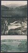 Postal Stationery - Postcards: 1911-53 used with 1911 Scenic KGV 1d red text setting 1, views Phantom Falls, Buffalo Mts & Coimadai, all in shades of black (ACSC P21(2), (8) & (12).1918 KGV 1d red uprated &frac12;d with 'City of Hawthorne' printed reverse, 1918-19 surch 1&frac12;d on 1d red sulphite stock (2), 1920-22 KGV 1&frac12;d brown buff stock, 1923 surch 1d on 1&frac12;d brown w/o footnote to Scotland, 1925-30 1d green die 3, 1930-37 1&frac12;d brown 83mm footnote, 1941-43 Queen 1d+1d dou