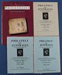 Australia: Philately from Australia Cumulative Index for Vols I-X (1949-58), XI-XX (1959-68) & XXI-XXX (1969-78). Also Australian Philatelist Vol 1 No 2, Nov 1987. (4)