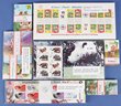 1990s MUH M/Sheets of Indonesia with1997 Minerals M/Sheet of 9, plus label (SG 2312(var) cat &pound;1050), 1996 Rhino M/S of 8 stamps (100), SG 2267a &pound;650, 1996 Sports Week M/S set of 2 with Istanbul 96 opts (SG MS2266 cat &pound;650), 1998 Anti-Drug sheetlet of 8 Tete-Beche prs (SG 2415a, &pound;1120), 1998 Juvalex & Singpex M/S (100 of ea, &pound;825). 1999 'Australia 99' 5000Rp M/S (100, &pound;350). Fresh MUH in neat bundles of 100. Total SG &pound;4645 = A$8400. Zonnebloem cat &euro;3