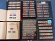 British Empire & Commonwealth 1937-65 Omnibus collection with 1937 Coronation key type set Aden to Virgin Is MLH (135, SG cat &pound;140). Another inc with the non-key types VFU (200+, &pound;275) -missing 2 stamps. 1945 Victory set FU (155+, &pound;100), 1953 QEII Coronation M/MUH (100+, &pound;200) & 1965 ITU M/MUH (64, cat &pound;30). Plus mini springback albums with 1937 Coronation M & 1953 QEII U. SG cat &pound;700. (840)