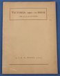 Australia - Victoria: 1901-12 issue, The 1&frac12;d, 2d & 2&frac12;d values by JRW Purves, 29 pgs, Hawthorn Press 'Monograph No 4' pub 1954. Outer covers sl scuffed, contents clean.
