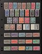 Colombia 1941-60 Revenue collection all opt SPECIMEN, ea stamp with a small security punch inc 1941 National Revenue to $20 plus 1942 to $20. Also Exterior Service to 5P perf plus 5P imperf. VF fresh MUH. (48)