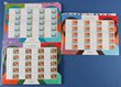 Gibraltar: 2007 Personalised Tab Pics 'You Stamps' in comp sheets of 20. Trio comprising NVI G (local post), Birthday, With Love & Meet Our New Baby with 1500 stamps of ea. 225 sheets, total 45,000. SG cat &pound;1800 = A$3600. FV = &pound;1350 = A$2700.