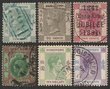 Hong Kong: 1862-1970s collection on pgs inc 1862 QV vals to 48c, no wmk. 1813-71 QV vals to 96c, wmk Crown CC. 1880 vals to 28c on 30c. 1891 Surch vals to $1 on 96c. 1891 Jubilee opt 2c (2). 1898 Surch $1 on 96c, 2 shades. 1903-11 KEVII vals to 50c. 1912-37 KGV vals to $5, plus wmks. 1935 Silver Jubilee set. 1938-52 KGVI vals to $10 (both colours). Postal Fiscal 1874-1902 QV $2, with Postal pmk. PO in China. 1917-27 KGV opt vals to $1. Mostly G-VF U, odd M, mixed in earlies. SG cat &pound;3000+=