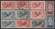 Ireland: Collection 1922-88 Mint in Schaubek hingeless albums with 1922 1st opts to 10d (SG cat &pound;60), Seahorses 2/6 & 5/- (&pound;150), Thom opt set to 1/- (&pound;130) & Thom 5/- U (&pound;375), Free State opts set to 10/- (&pound;400), Seahorses 1925 opt set (10/- U) & 1927 opt set (&pound;890), Pic set to 1/- & St Patrick set (&pound;650), plus Coils by Harrison (&pound;180), 1940 set new wmk inc 1d coils (&pound;250), 1935 re-engraved Seahorses set (&pound;550), then comp to 1988 inc l