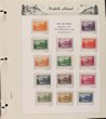 Norfolk Island: 1947-75 MUH collection in Seven Seas hingeless album with slip-case (pgs to 1988) with 1947 Ball Bay set to 2/-, 1d 1&frac12;d, 2d. 1953 Pics to 5/- brown bridge, 1960 Defs to 10/- Bird plus all other Pre-Decimal inc 1960 2/8 Local Govt. Decimals comp to 1974 UPU M/Sheet inc 1966 opt set, Ships, Birds & Architecture to $1 & the 24 Commem sets & singles. All F-VF fresh MUH, retail $550 plus another $200 for the album, total $750.