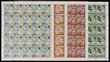 Singapore: 1980 London Philatelic Exhibition set of 4. 50 sets in sheets of 25. Fresh MUH. FV S$172.50 = A$207. SG 377-80 cat &pound;187. (200)