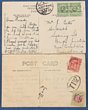 Postcards extensive collection c1908-20, mostly used. Large range of English related, London Scenes, Churches/Cathedrals etc. Also Seaside PPC Yarmouth on Sea, Portsmouth, Southend, Torquay, other some Scottish, Welsh. Themes inc Military inc WWI Censor, Military Regiments, Ship related, Golfing, 1910 Exhibition, Greetings Postcards inc Birthday, New Year, few Ceylon inc Paquebot, Japan, Lebanon. Other items inc 1935 Calendar with witty slogans & others. Some mixed cond but majority F/VF. (c520)