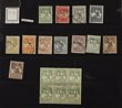 Perf OS collection 1913-30s inc Large OS vals to 2/- inc &frac12;d blk of 6 & 2/- 2), Small OS 1st wmk &frac12;d to 2/-, 2nd wmk 2d to 5/- (5/- 3), 3rd wmk 2d to 10/- (10/- 2), small multi wmk 6d to 5/- (5/- 2), OSNSW several different types to 1/-, VG to 5/- (5/- 3, inc 1 inverted puncture), perf T to 9d. Mostly GU-VFU. SG cat for OS &pound;3080+ = A$6160. ACSC for OS $8450+ with other perfins should be at least $9000+. (75+)