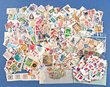 360 · 1930s-2000s World off-paper accumulation in envelopes, plastic bags, bundles etc. All continents represented inc various British Commonwealth, French Colonies, China, Taiwan etc. Also inc box of China & Taiwan. Sold on behalf of Mary MacKillop Charity, totally unchecked as impossible to assess. Weight approx 10kg. GU-VF U. (Large carton, 10,000s)