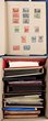 367 · All World carton lot A-U collections in 2 1940s loose leaf albums & 60 hagners inc Australia 1930s Commem sets to KGV Silver Jubilee 2/- & KGVI Defs to &pound;1 Arms, Australia 1980s FDC in large album, British Commonwealth sets/singles & M/sheets in brown binder inc 1960s/70s Aust Territories Def sets, Indonesia 1996 Joint Issue Cuscus booklets (4, cat $400), NZ 1970-75 Health M/sheet (retail $230), Japan 1890s-1970s collection inc Pics/Commems & M/S. Libya/Lebanon collection/ accumulation (680