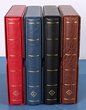 4 · Lighthouse 4-ring binders with matching slipcases (4) with 40-50 Vario pages in ea. Binder VGC, pgs G-VGC. Retail $200-$300 ea, total $800-$1200. (4)