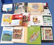 435 · Carton lot Australia MUH inc 2008 Beijing Olympics Medallists sheetlets, Lunar New Year issues etc FV $88. China 'Landscape' book 1985-96 issues cat &pound;75, Korea 1994 Year Book cat &pound;90, some Libya, Iran etc. Japan 1958-2005 packaged collections inc 1958 Presentation Book, 2000 Year Book, 2004-11 packs for various issues inc 2004 Prefecture stamps, Baseball Hanshin Tigers packs 2003 (2) & 2005 etc. Total FV Y20,740 = A$180. Solomon Is America's Cup collection. USA 1984 Olympic World FDC