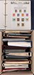 441 · Carton lot with USA Airmail, Special Delivery, Postage Due & Coil pr collection in thick illustrated Liberty album. Aust 1980s FDC collection in over-filled album inc 1985 Frama 33c Kangaroo FDC sets (2) & high val Pics to $20 Gardens, 1988 PO Year album, plus 2 Expo 88 souvenir packs. Australia 1966-75 MUH collection in Seven Seas hingeless album inc 1966 Defs to $4 King & all 1969-1973 Pic/Commem set inc 1971 Christmas blk of 7, plus Used collection to early 1980s inc high value Pics to $10 Pa