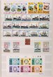 Falklands: Collection 1929, 1974-92 M/MUH on leaves inc 1929 10/- Whale & Penguin M, later sets MUH inc 1982 Ships, 1989 Ships sets MUH, other often Thematic related sets Butterflies, Penguins etc. Mostly VF. SG cat &pound;540 = A$1000+. (225, 4 M/Sheets)