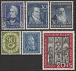 501 · Germany - West: 1949-2010 & collection almost comp in 5 as new KABE hingeless albums. 1949 Parliament set M (SG cat &pound;115). 1949 Stamp Cent set M (&pound;110). 1949 Relief Fund set. 1950 Bach set M (&pound;170). 1951-52 Posthorn set to 90pf M (&pound;2500). 1951 Charity 700th Anniv set M (&pound;230). 1951 Exhibition set M (&pound;115). 1951 Relief Fund set M (&pound;150). 1952 Relief Fund set M (&pound;130). Collection then almost comp to 2010 inc all Def & Commems plus M/S. All diff. VF M