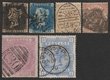Great Britain: 1840-2000 collection in 2 albums inc 1840 QV 1d black & 2d blue, no lines. 1841 1d red & 2d blue with lines, imperf. 1864-79 QV 1d red plate selection. 1858-64 QV 2d blue, plate selection, 1867-80 inc 2/- brown. 1870 QV &frac12;d plate selection to pl 20. Useful surface printed QV inc many plates. 1867 QV 5/- with C30 (Valparaiso Chile) pmk. 1883-84 QV high val 2/6, 5/- & 10/-. 1902-13 KEVII vals to 10/- plus shades/printings. 1913-19 KGV Seahorses 2/6, 5/- & 10/-. 1939-47 KGVI hi