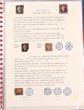 Great Britain QV to QEII postmark & cover collection on leaves in 4 binders. QV inc 1940 1d black (damaged), 1841 1d red-brown GU (20), many with Maltese Cross cancels, No 6 in Maltese Cross, also Used on cover. Other pmks QV-KGV inc Newspaper, Duplex, Late Fee, Foreign Bureau, Foreign Service. 1894 Registered letter to Maryborough with Stanley Gibbons waxed seal KEVII 1d Used First Day on blank PC, pr Used on FD cover. &frac12;d, 1&frac12;d, 2&frac12;d Used on First Day Card & set of 3 on FDC &