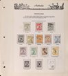 56 · 1913-65 Used Collection on Seven Seas illustrated hingeless album. Roo's 1st wmk to 5/- (5/- is CTO), 3rd wmk to 5/-, 1st wmk Large OS to 1/-, small OS mixed wmks to 10/- (3rd), KGV single wmk completed to 1/4, small multi perf 14 complete to 1/4, CofA completed t 1/4, various commem sets complete inc 1931 Kingsford Smith set, 1934 Macarthur set, 1935 ANZAC & 1935 Silver Jubilee sets, 1936 South Australia Centenary, 1937 NSW Sesqui set, 1937 Zoological series, mainly complete to &pound;1 thick p
