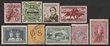 57 · 1913-75 collection in SG Devon loose leaf album with Kangaroos (60) to 10/- inc 1st wmk to 1/- inc 1d, 2d, 1/- wmk inv, 2nd wmk set to 5/-, 3rd wmk to 5/- inc 2/- maroon. SM to 2/- inc 6d opt OS & CofA to 5/- inc 6d opt OS. Large OS Perfin set (ex 2&frac12;d) to 1/- cat $650. Small OS to 2/- maroon F-VFU, plus 10/- 3rd wmk CTO. All G-F/VFU, ACSC cat $3960. 1913-35 KGV set of 72 (cat $1200) inc 1d red Die III, 1d green Die II, 4&frac12;d Die II & OS opts to 5d. Also perf OS (22) to 1/4 (cat $900)