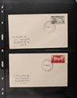 New Zealand - Ross Dependency stamp & Postal History collection 1957-2003 with 1957 FDC singles (8) or sets (13) inc Registered, special pmks 'Antarctic Meeting' etc notes plus expedition etc cachets, USA Naval Support, 1953 Campbell Is, 1963 Vice-Regal Visitors & many more (30+ diff cachets) plus diff pmks, diff printed covers etc inc Operation Ice cube 11 (7 diff flights) & Ice cube 13 (17 diff flights), also later FDCs. Most F-VF. Also stamps cat &pound;100. (80 + 83 covers)