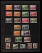 Norfolk Island: 1947-66 MUH collection with 1947 Ball Bay set to 2/ blue inc &frac12;d, 1d, 1&frac12;d, 2d white papers, 1953 Pics to 5/- brown bridge, 1960 Pics to 10/- Bird, plus 10/- opt SPECIMEN & all other Pic & Commem sets to 1966 opts. Also 1967 Ships, 1969 Birds & 1974 UPU comp inc M/Sheet. All fresh MUH. SG cat &pound;395.