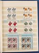 Pacific Is collection/accumulation in 4 s/books & binder largely Mint. Inc Cook Is 1940s-78 inc 1966 Christmas 1/6 perf 12x13 in sheetlet of 6. SG 198 (cat &pound;180), 1967 Defs to $2 in blk of 4, MUH later extensive Commems & Defs. Niue 1967-74 many in BA inc 1967 Surch in blks of 8, Penrhyn 1902-90, Aitutaki 1980s mostly MUH, Samoa 1973-75 in blks, noted 1972 $2 Turtle blk of 10, 1974 $4 Marlin, $5 Lizard in blk of 4 MUH, various other usually in larger blks, mostly F/VF. Total cat &pound;110