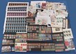 World 1910s-2000s M/S collection 1980-2000 (70+) inc Taiwan Horses M/S, range of M & U stamps mainly British Commonwealth, noted Great Britain 1951 KGVI to &pound;1, 1955-63 Castles 2/6 to &pound;1 Mint (cat &pound;800+) with Waterlow, DLR & Bradbury printings, various West Indies, Africa, Malta inc Consular Service to 7/6, stocks & shades &pound;1 etc, noted a few other countries to &pound;1. Diverse & very messy. Also quite interesting printed card, photo inset with Lindsay quote (presumably N