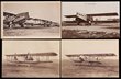 Aviation, early issues, mainly French and including many WWI-period ?L?Aviation Militaire? cards, mostly featuring biplanes, pilots and ground crew; early ?Goliath? airliners carrying 12?14 passengers; and other subjects. F?VF. (51)
