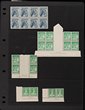 72 · 1928 3d Kookaburra blk of 8, 1937 1d QEII Die I imprint blks of 4 & 8, 1937 &frac12;d Kangaroo Ash & McCracken imprint blks of 4 (2 ea), 1949 &frac12;d Kangaroo no wmk with variety 'foggy hills retouch' in blk of 10, various imprint blks inc 1936 2d South Australia Centenary & 1937 2d NSW Tercentenary. Sold on behalf of Mary MacKillop Charity. SG (var). ACSC cat $600+. Fresh VF MUH. (18)