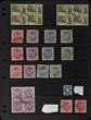 73 · 1928-66 collection on hagners inc 1937 KGVI 3d blue prs - Die I, IA, II (thick & thin papers), Die III, 1949 Arms 5/- to &pound;2 (3 sets), 10/- Arms blk of 4, 5/- Arms thin paper, 1938 10/- Robes John Ash imprint pr, range of CTO perf OS 1920s-30s inc 1928 3d blue Kookaburra, 1929 3d green Airmail (both type A & B) etc. Also 1941 KGVI 2d mauve cds late 13 FE 47 on piece. 7/6 Navigators - 2 blks of 4 CTO Melbourne, few NWPI to 5/-. GU-VFU. SG (var). ACSC cat $1200+. Useful collection. (70+)