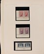 74 · 1929-1953 mainly imprint pairs, including 1931 Kingsford Smith set 2d-6d, 1936 South Australia Centenary set, 1937 NSW Sesqui set, 1937-49 1/6 Hermes, 1929 Swan plate numbers 1-12 singles and variety 'Re-entry Neck', 1937 Robes set 5/- to &pound;1, 1949 Arms 5/- to &pound;1 and 1946-53 various By Authority imprints. ACSC cat $2,800. F-VF MUH/MLH, couple of blemishes, mostly VF. (50+ imprints)..