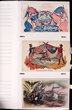 Military/Wars collection in thick brown album inc 1908 USA Fleet Visit to Australia (4). GB WWI 'Daily Mail' Battle Pictures (30). Then WWI Patriotic, Caricatures, Comic, Greeting & others inc some Battle Scenes with ANZAC Landing at Gallipoli sighted. (240)