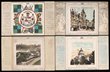 FAB patchwork cards, each with an 85 ? 85 mm silk panel, including Sacramento State Capitol, USA; the Law Courts, London; Scarborough Gardens; arms of English towns (10), including Bath, Newcastle and Liverpool; Scottish clan arms and tartans (8); and the arms of Canada. All different. F?VF. (22)